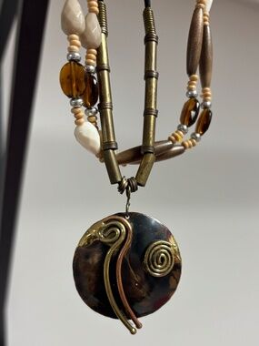 Brown & Tan Necklace Bundle